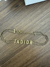 Dior J ADior Choker Halskette Gold Damen