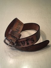 Vintage LEVIS 501   Ledergürtel 1972