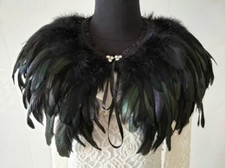 Schwarzer Feder Handgemachter