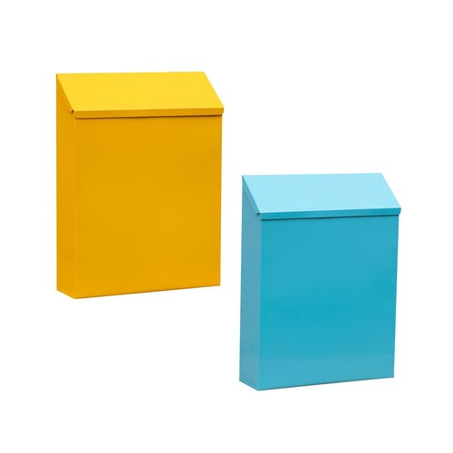 Wandmontierter briefkasten - wandmontierter,