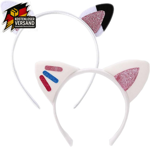 Katzenohren haarreif set für - set,