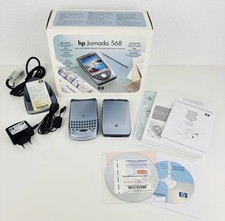 HP Jornada 568 PDA Pocket PC Microsoft 64MB RAM Silber Keyboard OVP Getestet