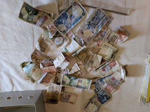 Große banknoten sammlung - banknoten,