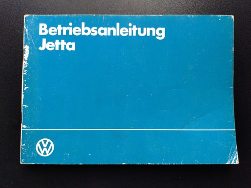 Jetta betriebsanleitung - vw,