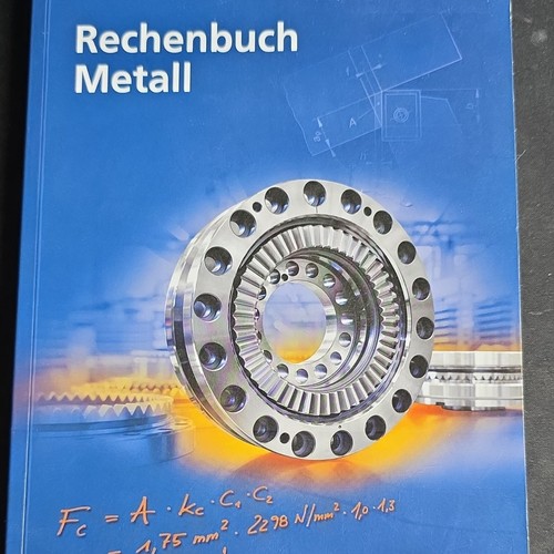 Rechenbuch metall buch deutsch - rechenbuch,