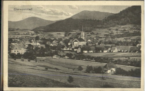 Ebermannstadt kirche 1929 - x,