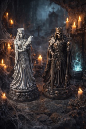 Schachset stück gothic - schachset,