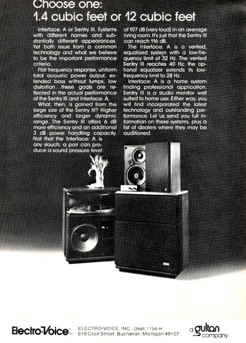 Electro voice interface - electro-voice,