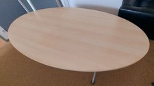 Bürotisch Konferenztisch oval