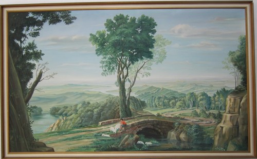 Riesiges romantisches