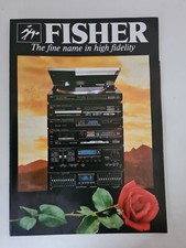 FISHER - The fine name in high fidelity - Prospekt / Katalog - 1984 (AU2679)