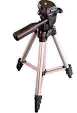 Erno P-07, 3 Beinstativ, 3 Wege Kopf, mit Libelle und Tasche, min:37cm max:106cm