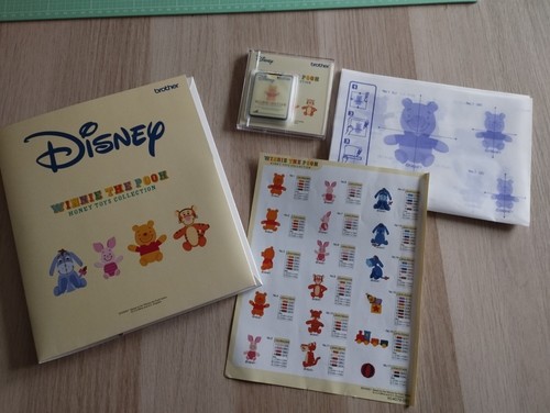 Brother stickkarte winnie pooh - stickkarte,