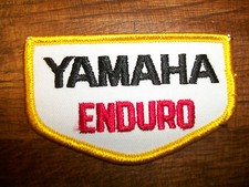 Yamaha Enduro patch Vintage