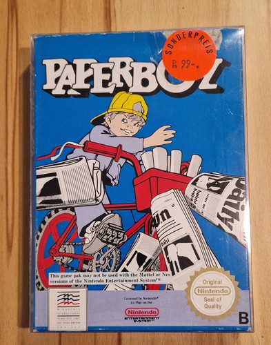 Paperboy nintendo nes - paperboy,