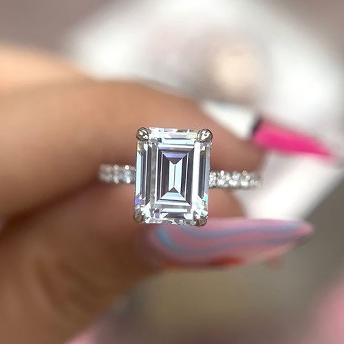 950 platin damen ring - damen, 1,50