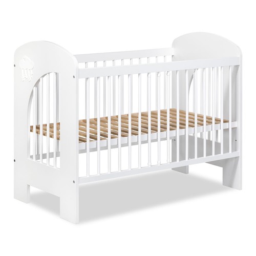 Babybett 120x60 weiß - 120x60,