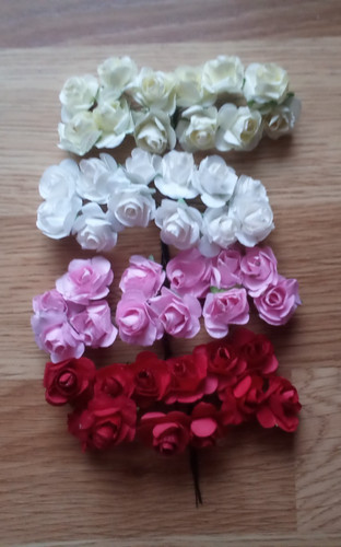 Deko blüten 1 cm - 1,