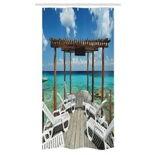 Reise schmaler duschvorhang - reise,