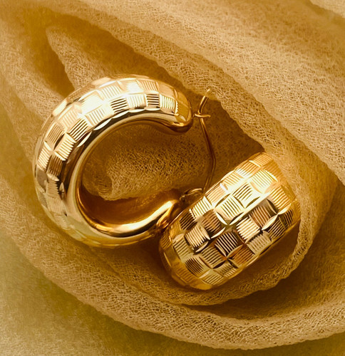 Creolen 750 gelbgold 18 - mm,