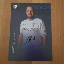 VFL  Bochum 1 Autogrammkarte Saison 2025/26 Marc-Andre Kruska original signiert