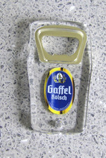 GAFFEL KÖLSCH-alter Öffner-war noch in OVP-GAFFEL KÖLSCH ÖFFNER-ca :8,7 x4,8 cm-
