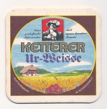 Bierdeckel Brauerei Ketterer Hornberg/Schwarzwald