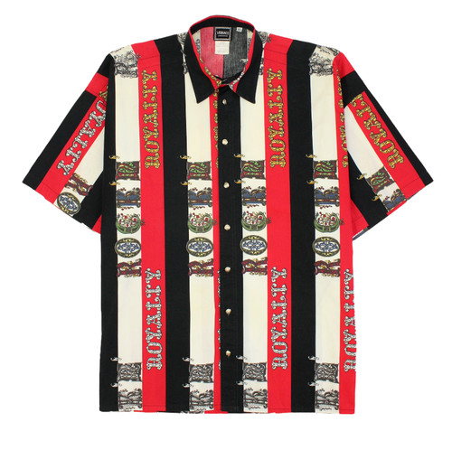 Versace print shirt - versace, "rock