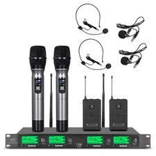 4 Channel Pro UHF Audio