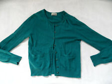 CLOSED Cardigan petrol 100 % Kaschmir Gr. L TOP  BI720