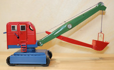 Blechspielzeug Baggerkran 50cm Russland "AZLK 19-93"