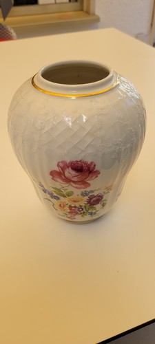 Vase mit blumenmotiven - vase, von