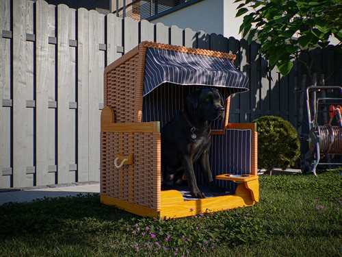 Hundestrandkorb hundekorb - hundestrandkorb,