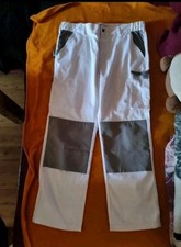 Malerhose Bundhose Arbeitshose Worker weiß  Gr. 56 Neu