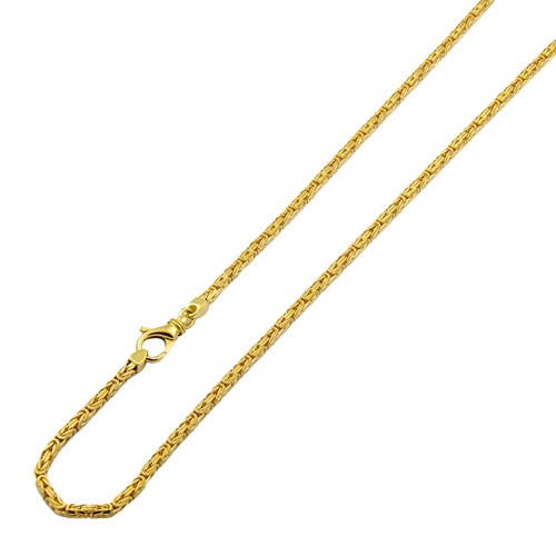 Königskette aus gelbgold - königskette,