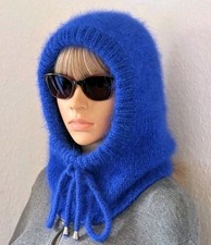 Gestrikste angora kapuze - angora,