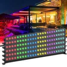 6PCS RGB Wall Wash Light Bar