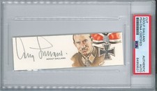 ADOLF GALLAND SIGNED CUT