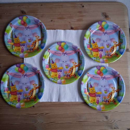 Winnie the pooh pappteller - winnie, 5