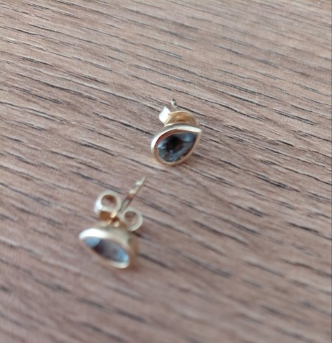 Paar ohrstecker 585 gelbgold - ohrstecker,,