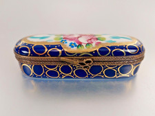 Limoges Porzellandose Blau