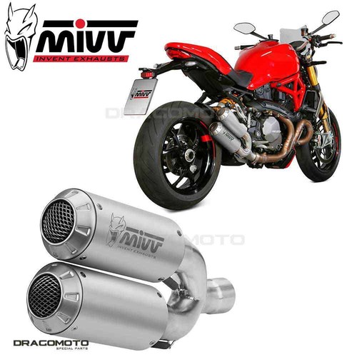 Doppelt auspuff ducati monster - doppelt,
