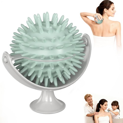 Massageball gummi 10cm spiked - massageball,