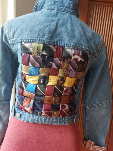 Unikat damen jeansjacke - unikat,