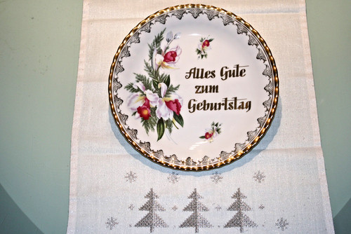 Porzellanplatte von chodziez - porzellanplatte,