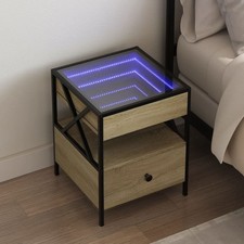 Nachttisch LED Nachtschrank