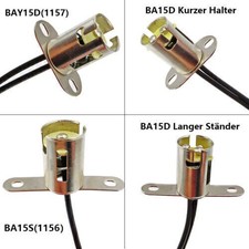 4pcs BA15S BA15D BAY15D