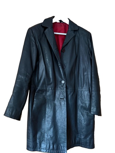 Damen lederjacke longblazer - damen,