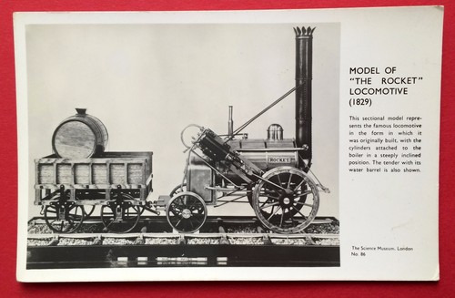 Eisenbahn the rocket - ak,