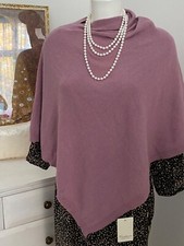 Cashmere made italy poncho - cashmere,